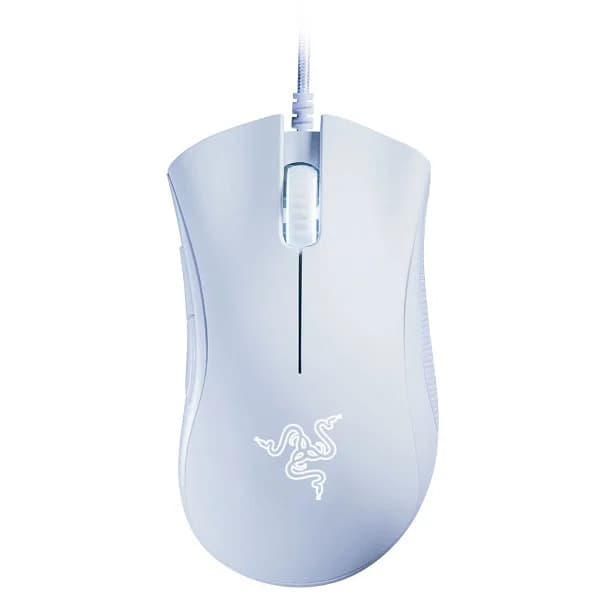 Razer Razer Deathadder Essential White Edition - Ergonomic Wired Gaming Mouse - Frml Packaging RZ01-03850200-R3M1