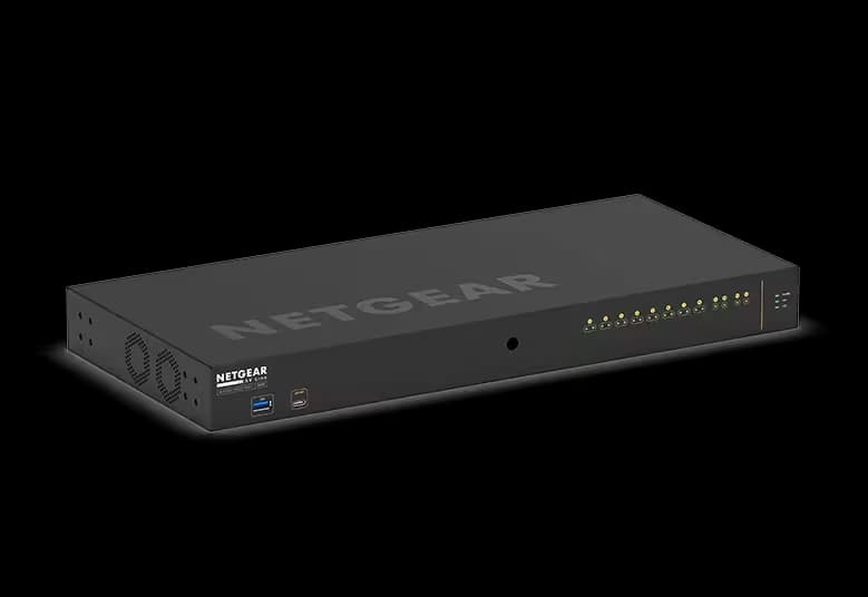 Netgear Netgear Av Line M4250-10G2F-POE+ 8X1G POE+ 125W 2X1G and 2XSFP Managed Switch (GSM4212P) GSM4212P-100AJS