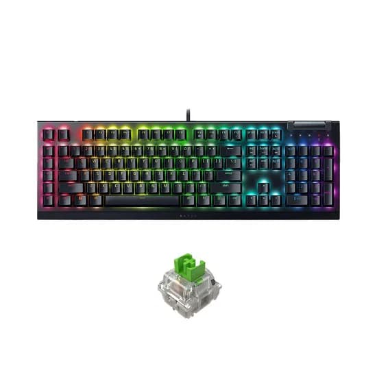 Razer Razer Blackwidow V4 X - Mechanical Gaming Keyboard (Green Switch) - Us Layout - Frml RZ03-04700100-R3M1