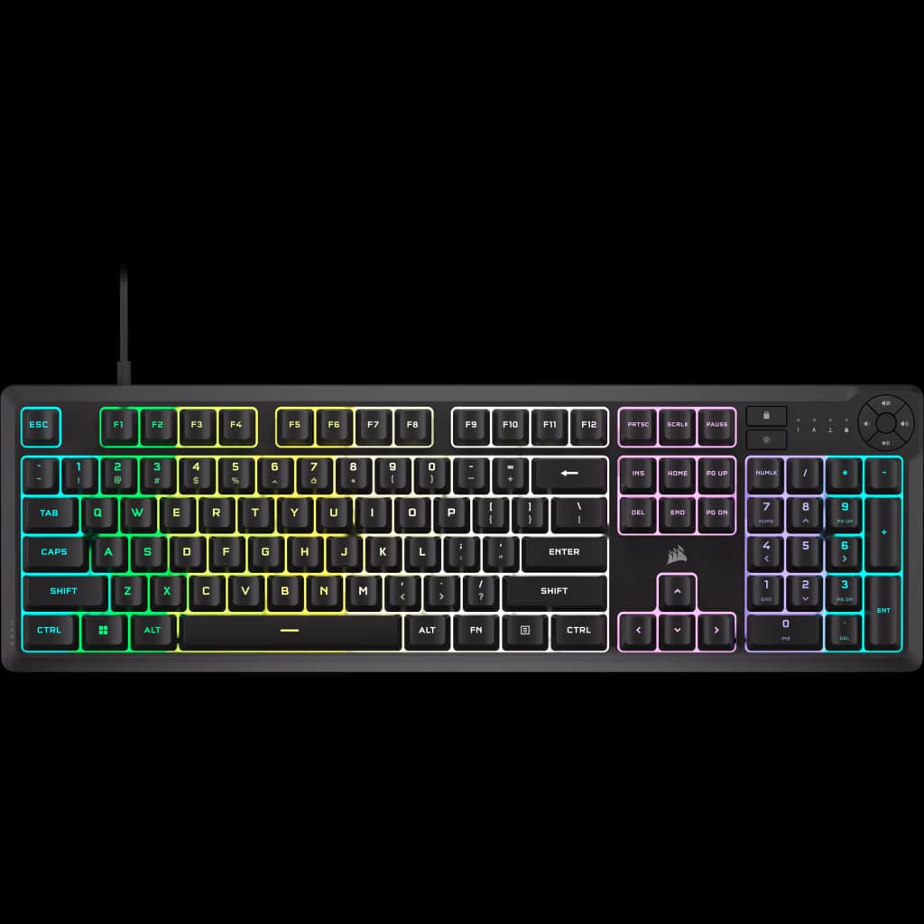 Corsair Corsair K55 Core RGB Gaming Keyboard - Black CH-9226C65-NA