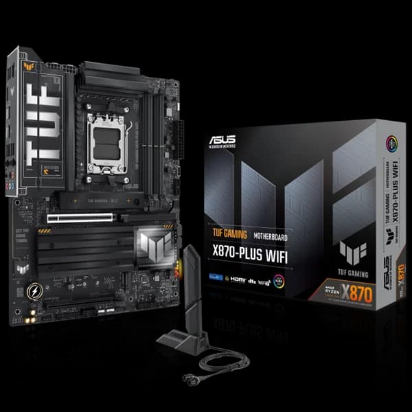 Asus ASUS Tuf Gaming AMD X870-Plus 192GB DDR5 WIFI Motherboard 90MB1IU0-M0UAY0