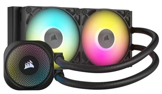 Corsair Corsair Icue Link Titan 240 Rx RGB AIO 240MM Radiator Liquid CPU Cooler CW-9061016-WW