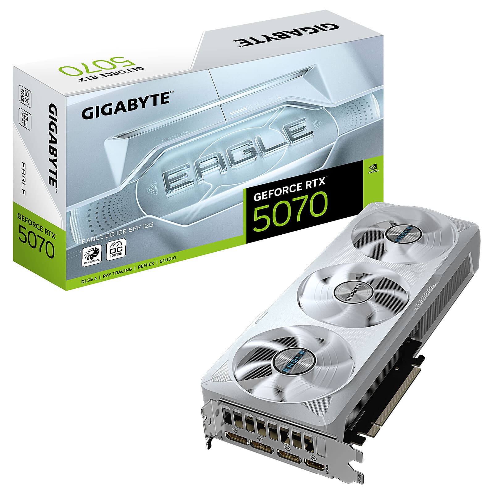 Gigabyte Gigabyte Gv-N5070EAGLEOC Ice-12GD Graphic Card GV-N5070EAGLEOC ICE-12GD