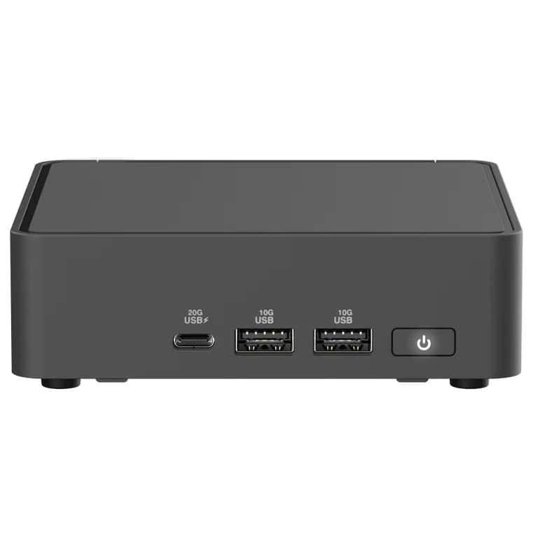 Asus ASUS NUC 15 Pro Slim Barebones Kit, Intel Core U7-255H 28W, 2 X So-Dimm Slot, WIFI 7 BE201, Bluetooth,with Power Cord 90AR00R2-M001E0
