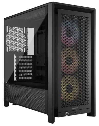 Corsair Corsair Frame 4000D Rs ARGB Mid-Tower PC Case, Black CC-9011296-WW