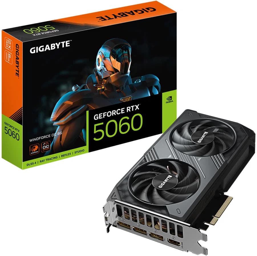 Gigabyte Gigabyte Gv-N5060WF2OC-8GD Graphic Card GV-N5060WF2OC-8GD