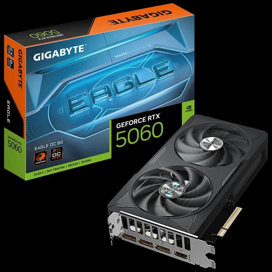 Gigabyte Gigabyte Gv-N5060EAGLE Oc-8GD Graphics Card (3YRS) GV-N5060EAGLE OC-8GD