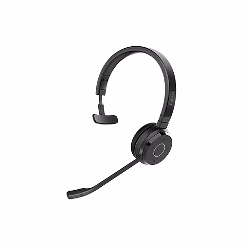 Evolve 65 TE Wireless (Bluetooth) Mono Headset MS USB-A (no stand) Jabra — view 2