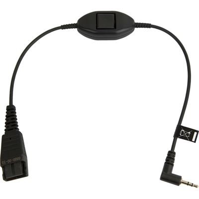 Headset Audio Cable Adapter Phone Cable QD to 2.5mm Jabra — view 2