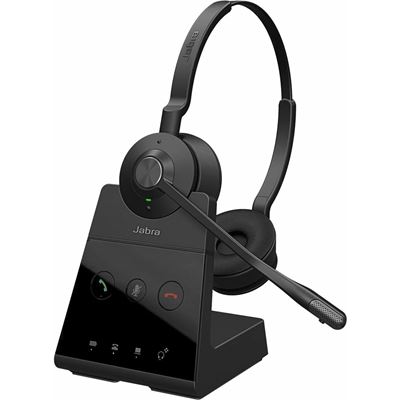 Engage 65 SE Stereo Wireless Headset DECT with Charging Stand Jabra — view 2