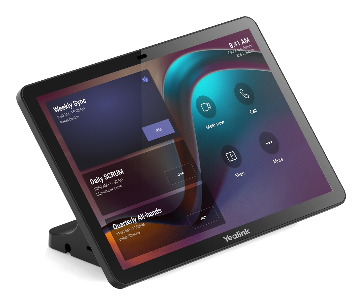 Yealink CTP25 Touch Panel including Battery for A40 Collaboration bars Yealink — view 2