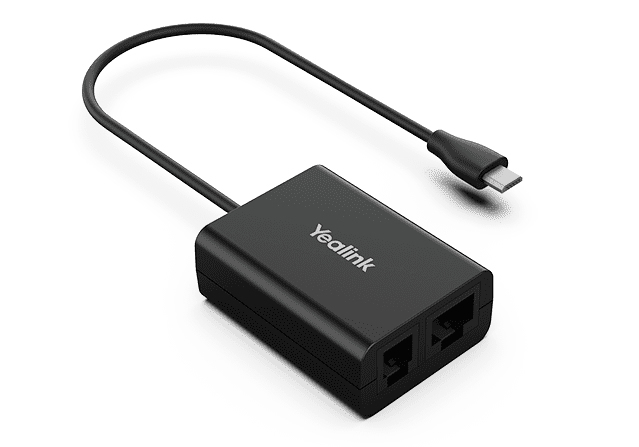 Yealink EHS60 Wireless Headset Adapter for WH62/WH63 headset with third party phone Yealink — view 2