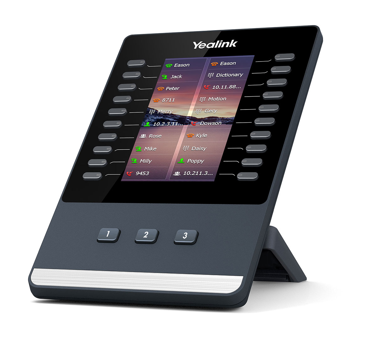 Yealink EXP43 60 Button Expansion Module with Colour Screen Yealink — view 2