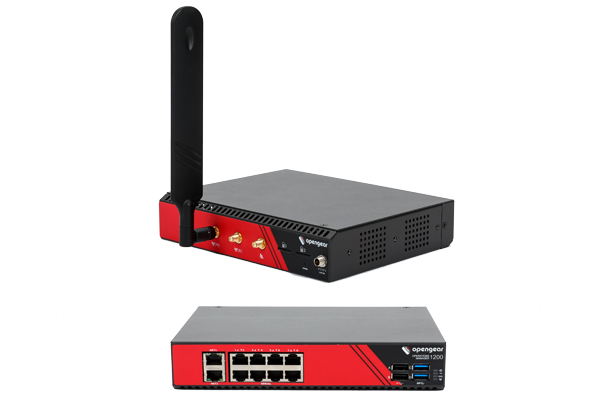 Opengear OM1208-L Console Server + Automation 8 Serial 2x Gig Ethernet 4G LTE Opengear — view 2