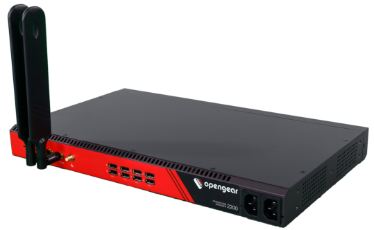 Opengear OM2248-L-AU Console Server + Automation 48 Serial 1GbE Global LTE Python Runtime Docker Support Secure Boot Global Power Supply Opengear — view 2