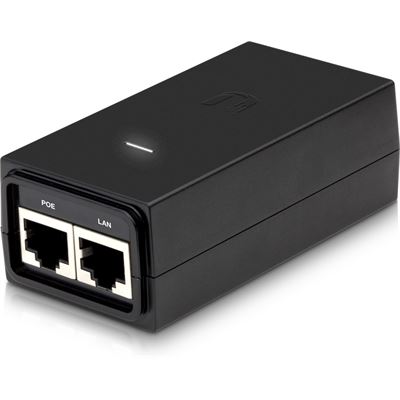 PoE Injector Gigabit Ethernet Passive 24V 12W Ubiquiti — view 2