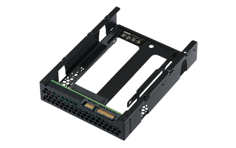 QNAP QDA-A2AR Dual 2.5-inch SATA hard drive to 3.5-inch SATA drive bay adapter QNAP — view 2