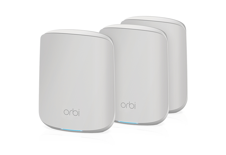 NETGEAR RBK353-100AUS Orbi Dual-Band WiFi 6 Mesh System 1.8Gbps Router + 2 Satellites NETGEAR — view 2