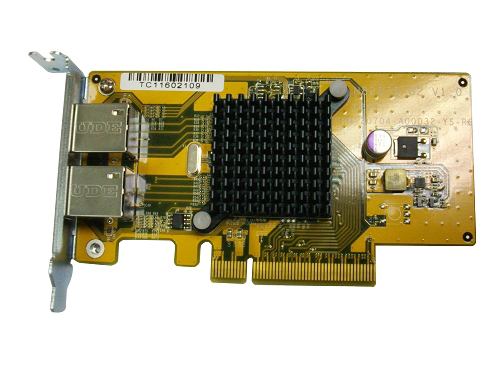 QNAP SP-X79U-1G2PORT 2-Port Gigabit Ethernet Expansion Card for QNAP TS-X79 Rack-mount NAS models QNAP — view 2