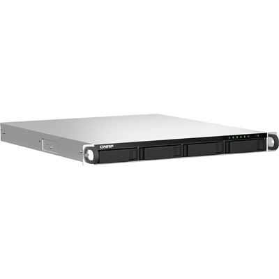 4-Bay NAS Intel Celeron N5095 CPU 8GB RAM Rackmount Single Power QNAP — view 2