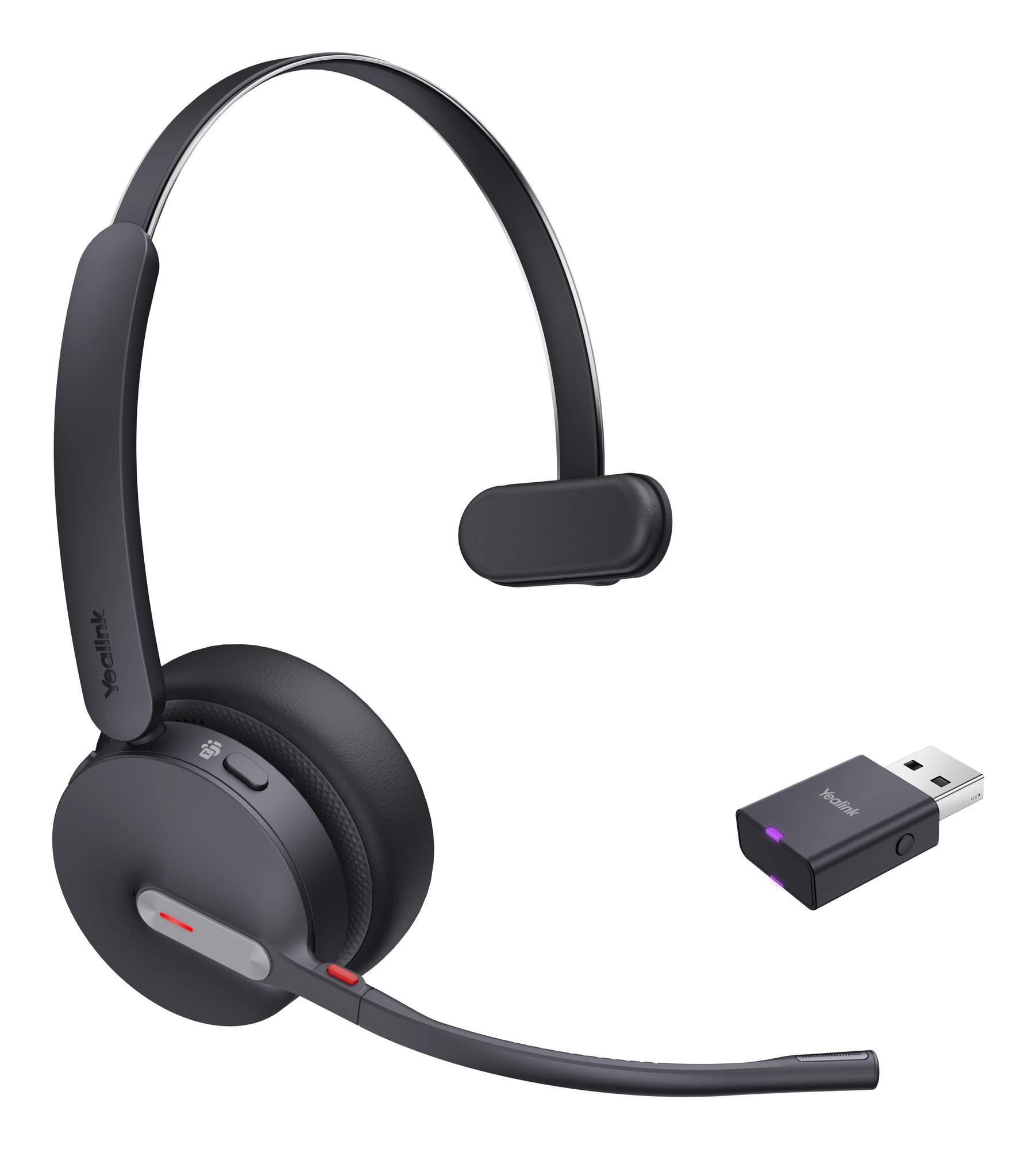 Yealink WH64-HYBRID-MONO-TEAMS Mono Hybrid Wireless DECT and Bluetooth Headset Teams/UC Yealink — view 2