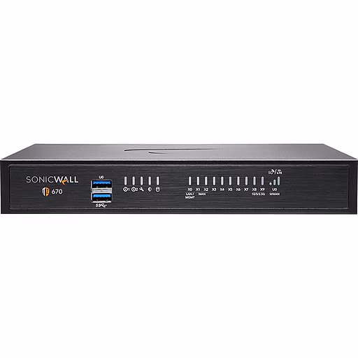 SONICWALL TZ670 TOTALSECURE - ADVANCED EDITION 1YR SONICWALL — view 2