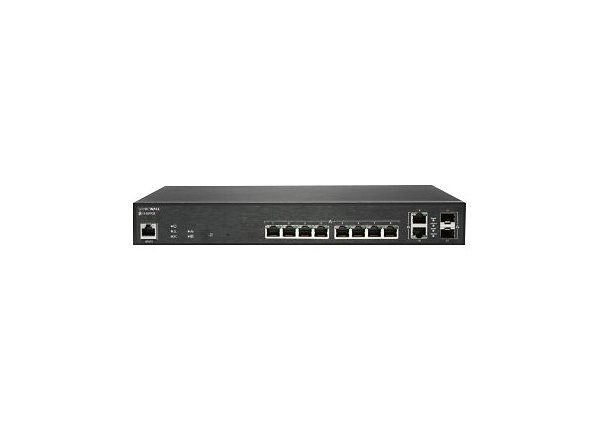 SONICWALL SWITCH SWS12-10FPOE WITH WIRELESS NETWORK MANAGEMENT ESSENTIAL AND SUPPORT 1YR SONICWALL — view 2