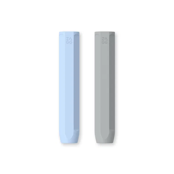 Zagg Apple Pencil Grips Twin Pack, Blue & Grey ZAGG — view 2