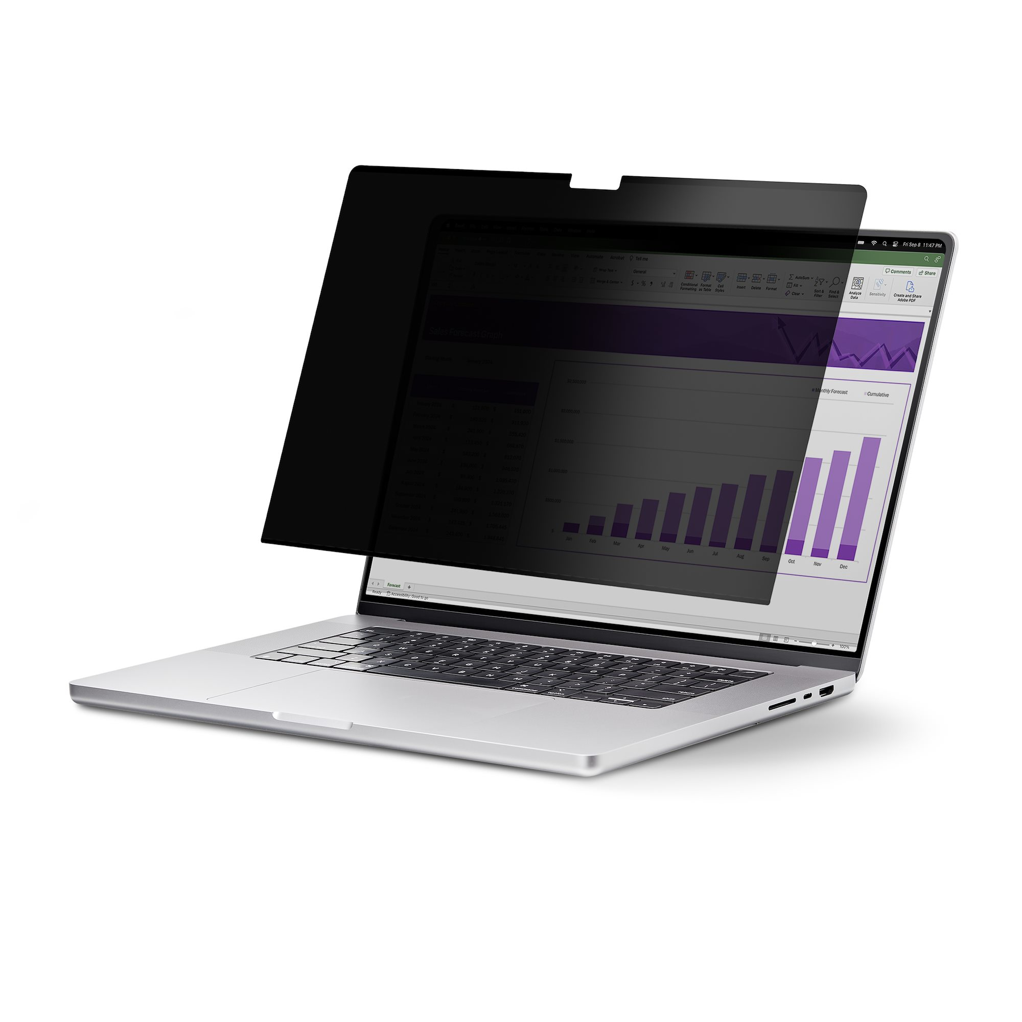 STARTECH.COM 13IN MACBOOK AIR M2/M3 LAPTOP PRIVACY SCREEN, 2 YR STARTECH — view 2