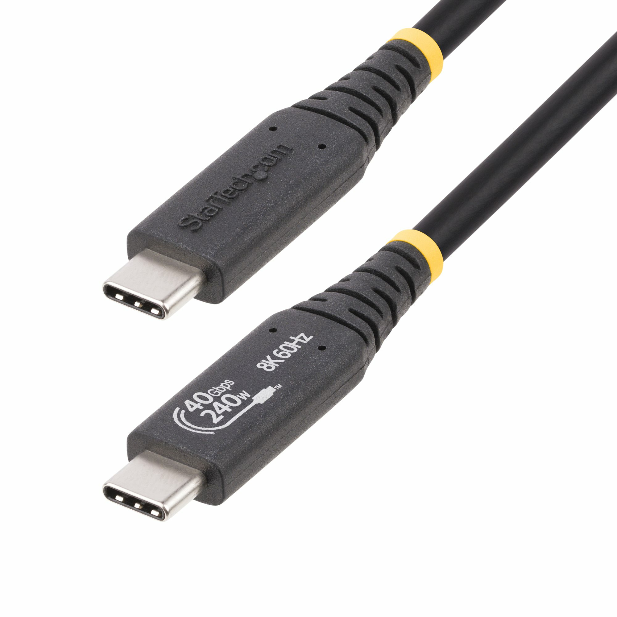 STARTECH.COM 1M USB4 CABLE, USB-IF CERTIFIED USB-C CABLE, 40 GBPS, 2 YR STARTECH — view 2