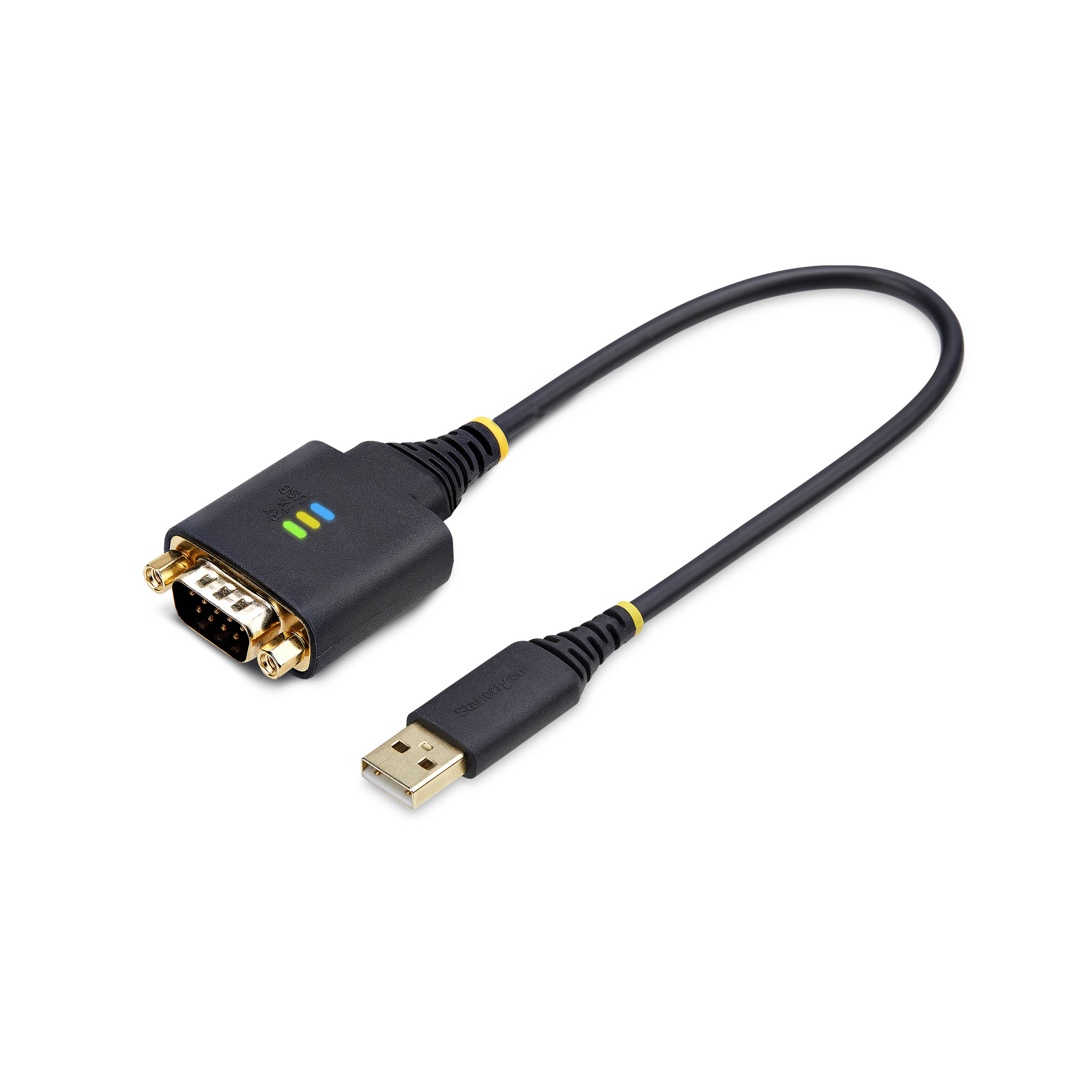 STARTECH.COM 1FT (30CM) USB TO SERIAL ADAPTER CABLE, COM RETENTION, RS232, 2 YR STARTECH — view 2