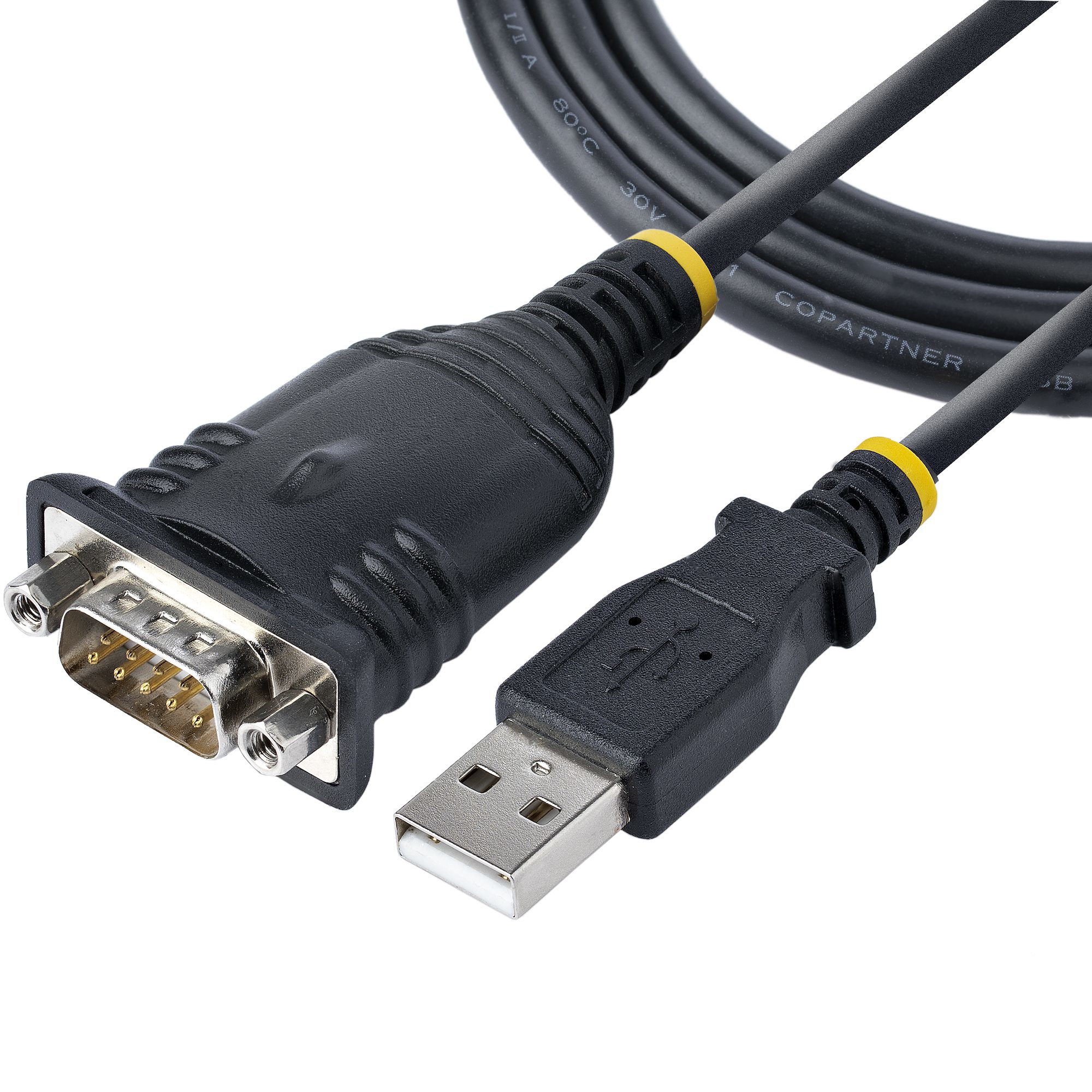 STARTECH.COM 91CM USB TO SERIAL CABLE, USB TO SERIAL PORT ADAPTER, WIN/MAC, 3 YR STARTECH — view 2