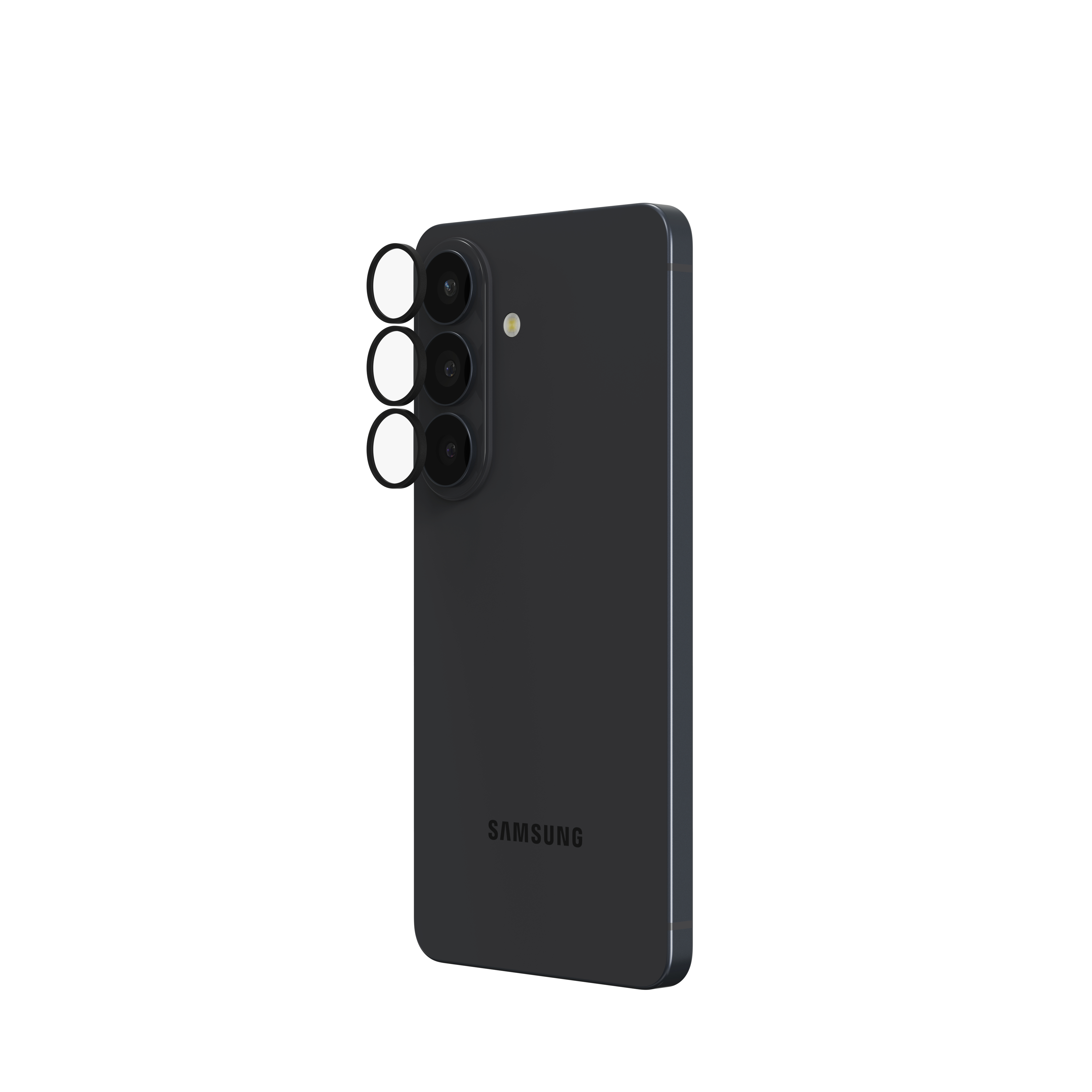 ZAGG InvisibleShield Premium CameraRings Lens Protector, Samsung Gecko, Black ZAGG — view 2