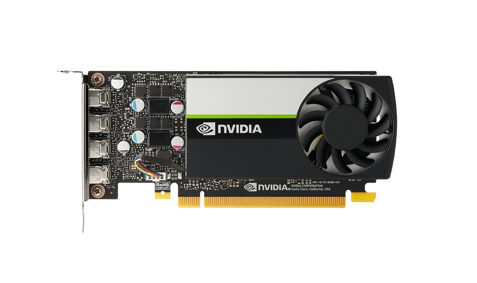 HP nVidia T1000 4GB GDDR6 Dedicated Graphics Card HP — view 2