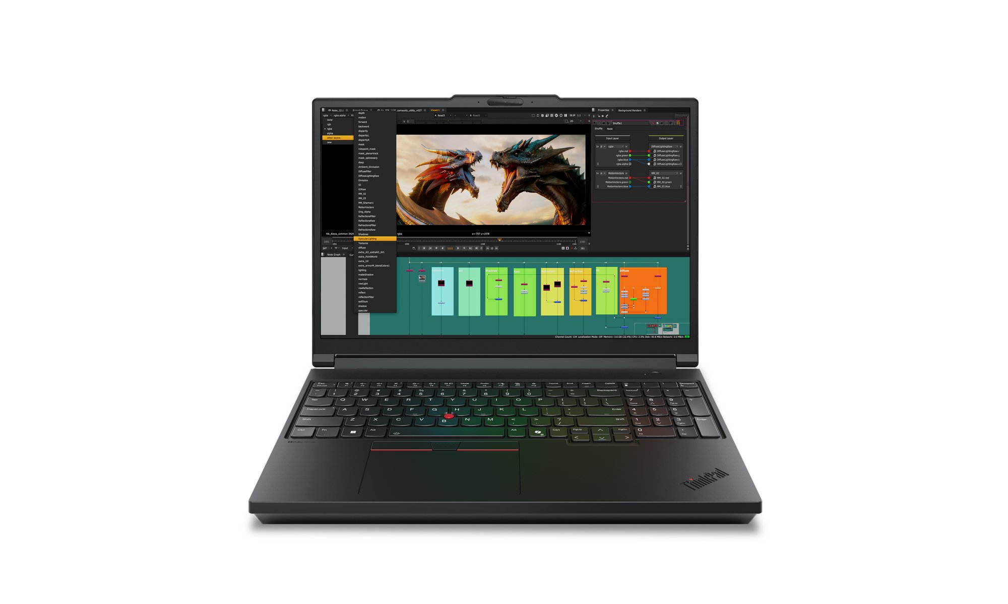 LENOVO P16 G3, 16" WQUXGA, U7-265HX VPRO, 64GB, 2TB, RTX PRO 4000 16GB, 5G, W11P, 3YP LENOVO — view 2