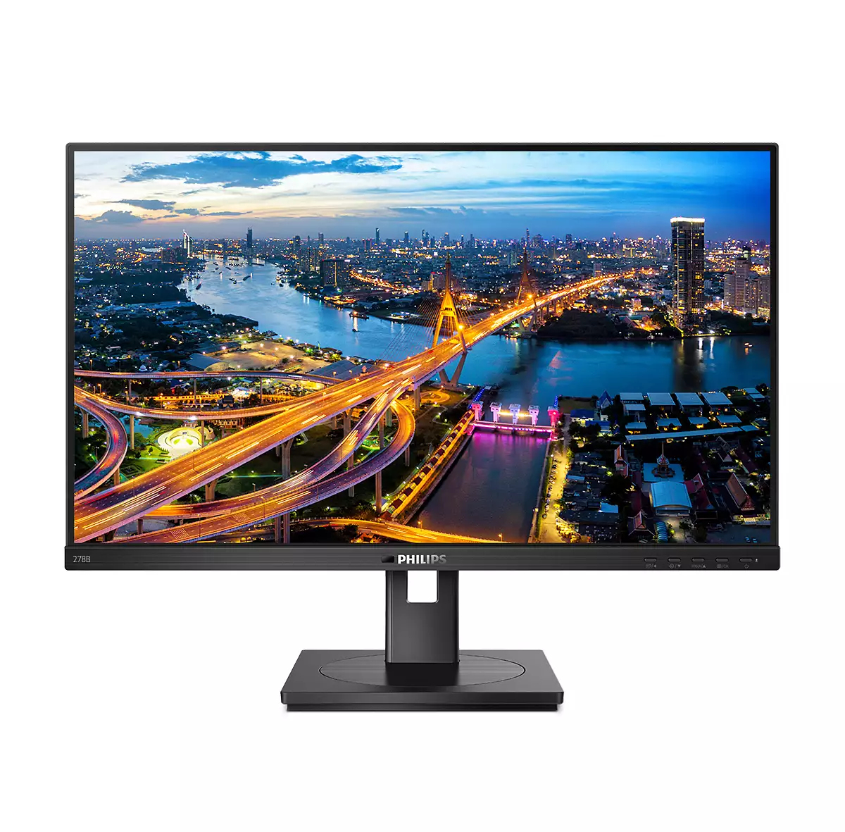 PHILIPS 278B1/75 27" 16:9 4K UHD IPS LCD, 60HZ, 4MS, DP, HDMI, USB (4), H/ADJ, SPKR, 4YR PHILIPS — view 2