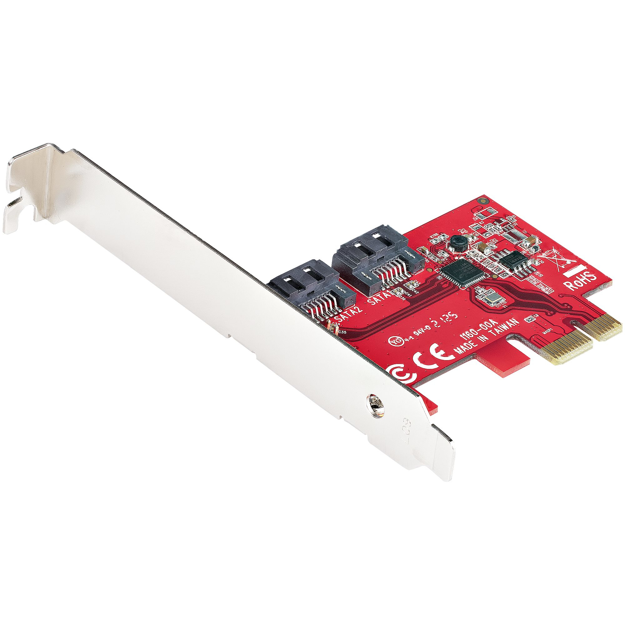 STARTECH.COM SATA PCIE CARD, 2PORT PCIE SATA 6GBPS ADAPTER CARD, LTW STARTECH — view 2