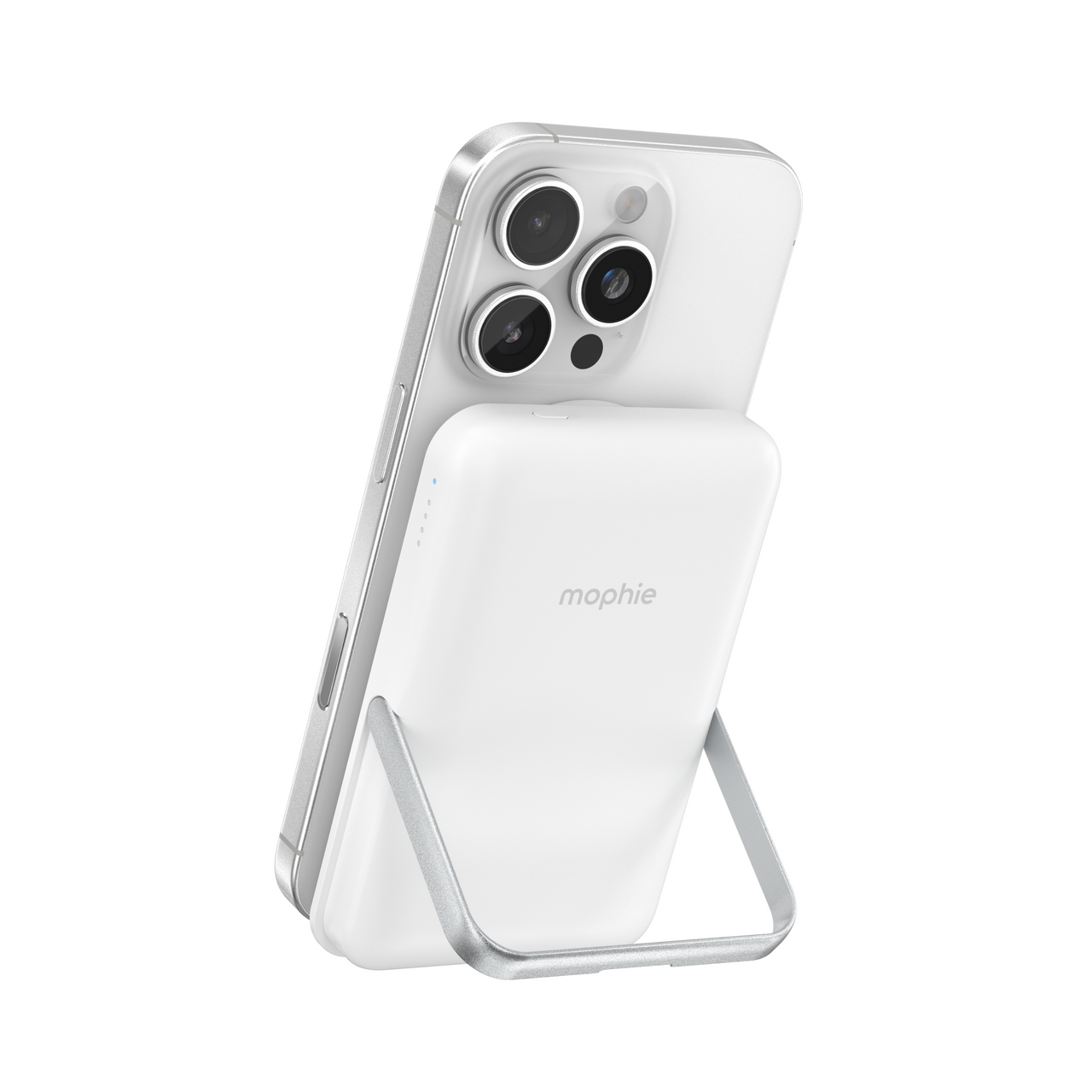 ZAGG mophie essential Powerstation Snap+ 10K with stand, White ZAGG — view 2