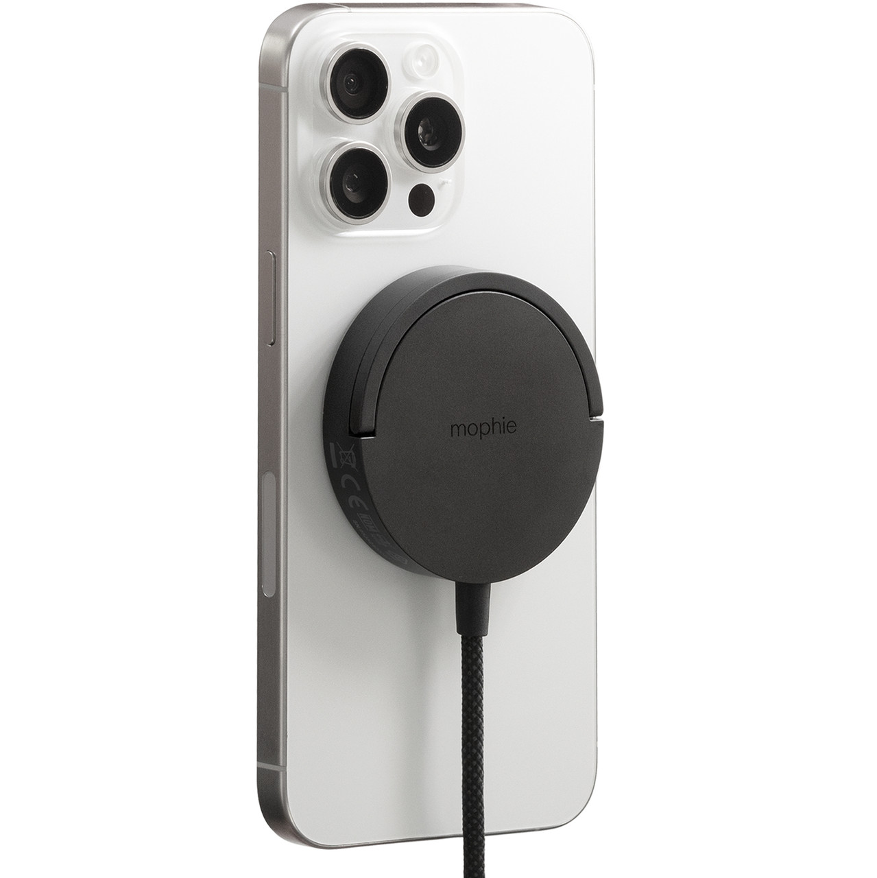 ZAGG mophie Qi2 Wireless charging pad with kickstand ZAGG — view 2