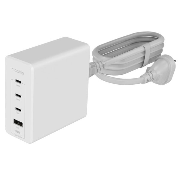 ZAGG Mophie Accessories Wall Adapter USB C PD HUB 120W GAN - White ZAGG — view 2