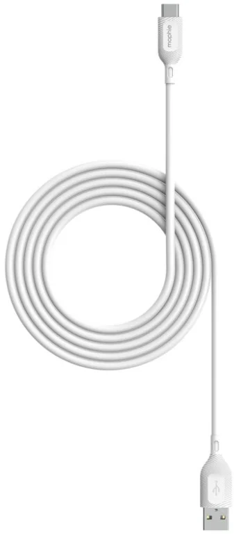 ZAGG Mophie Essential Cable A C Cable - White TPE - 2m ZAGG — view 2