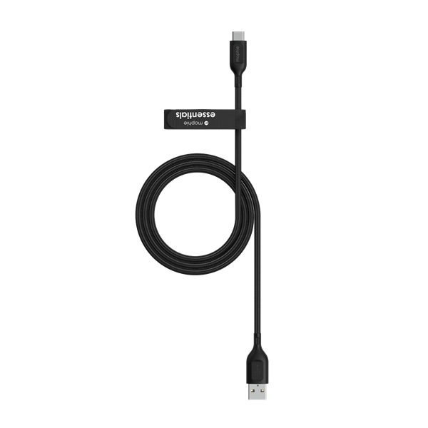 ZAGG Mophie Essential Cable A C Cable - Black soft braided - 1m ZAGG — view 2