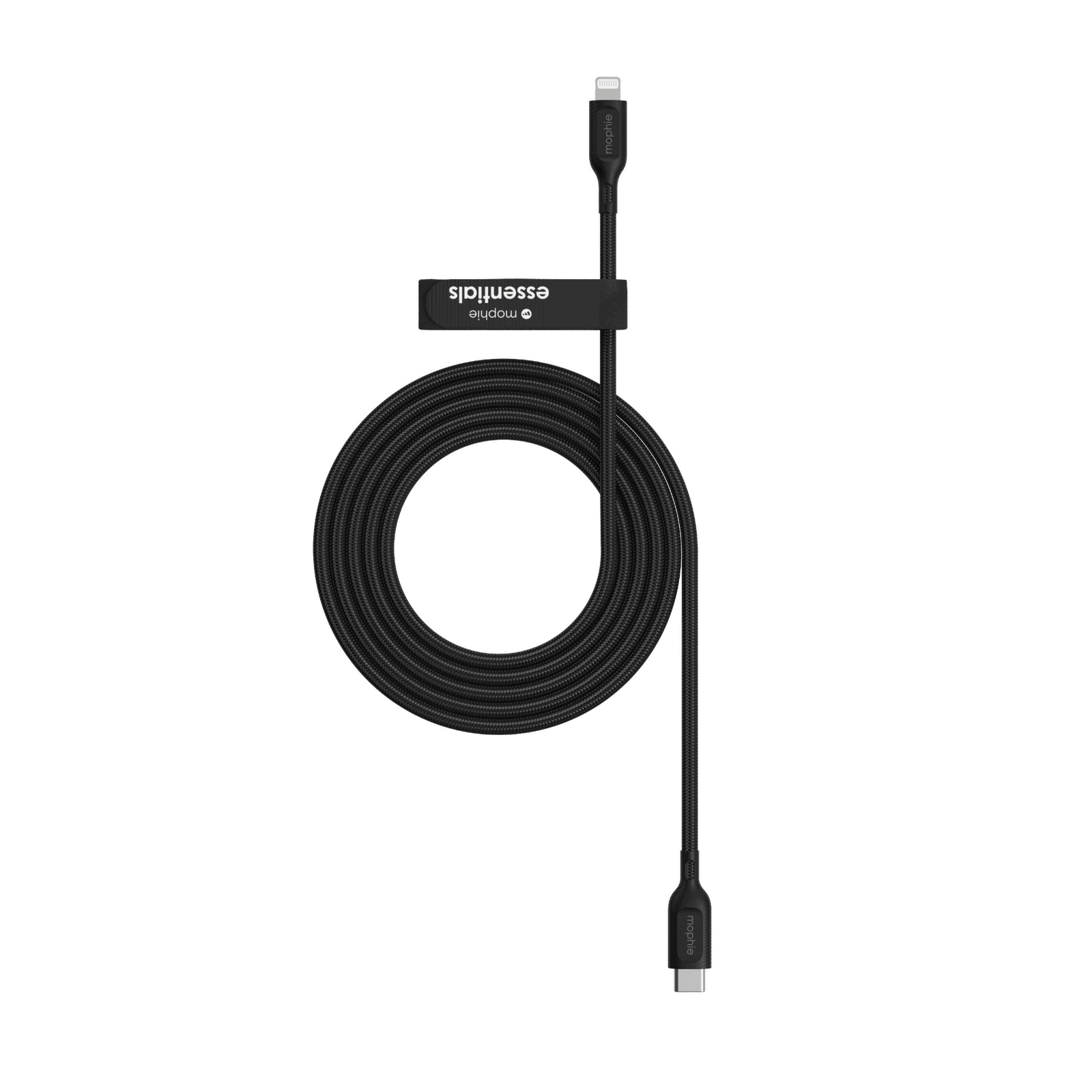 ZAGG Mophie Essential Cable C Lightning Cable - Black soft braided - 2m ZAGG — view 2