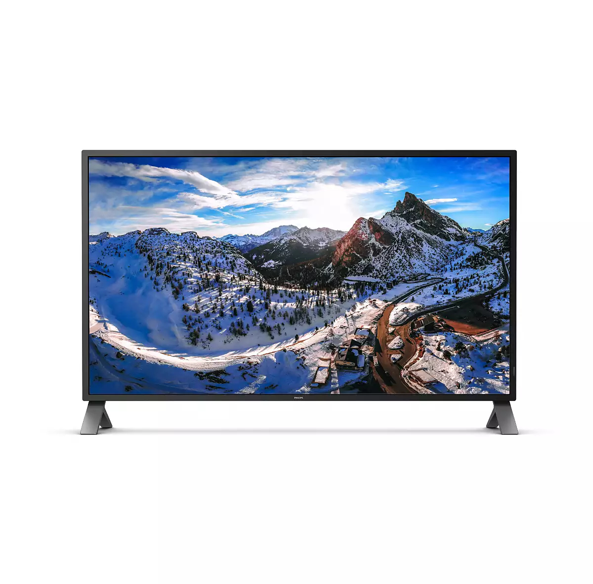 PHILIPS 438P1/75 43" 16:9 4K UHD IPS LCD,60HZ,5MS,VGA,HDMI(2),DP(2),USB(4),SPKR,H/ADJ,4YR PHILIPS — view 2
