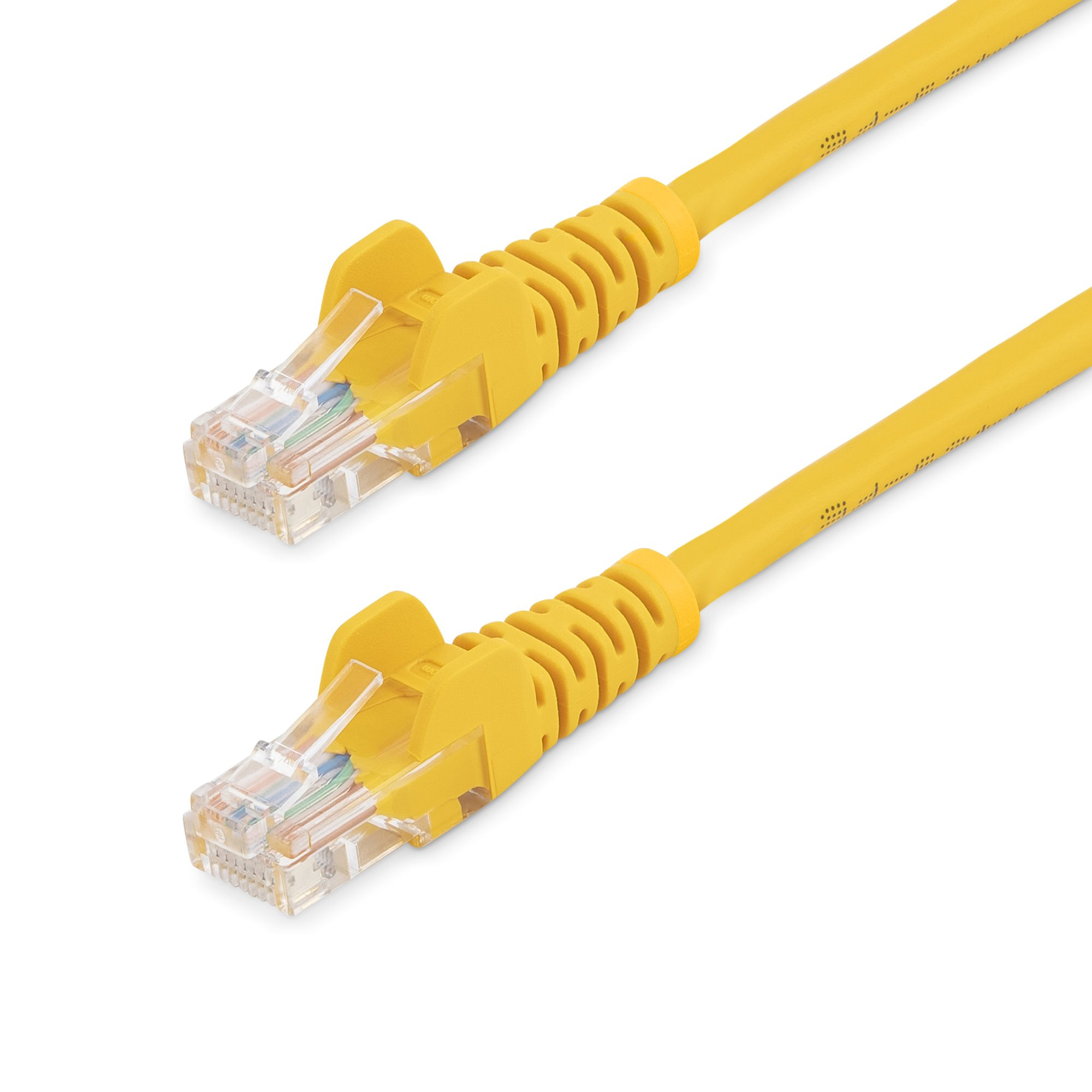 STARTECH.COM 2M CAT 5E YELLOW SNAGLESS ETHERNET PATCH CABLE, LTW STARTECH — view 2