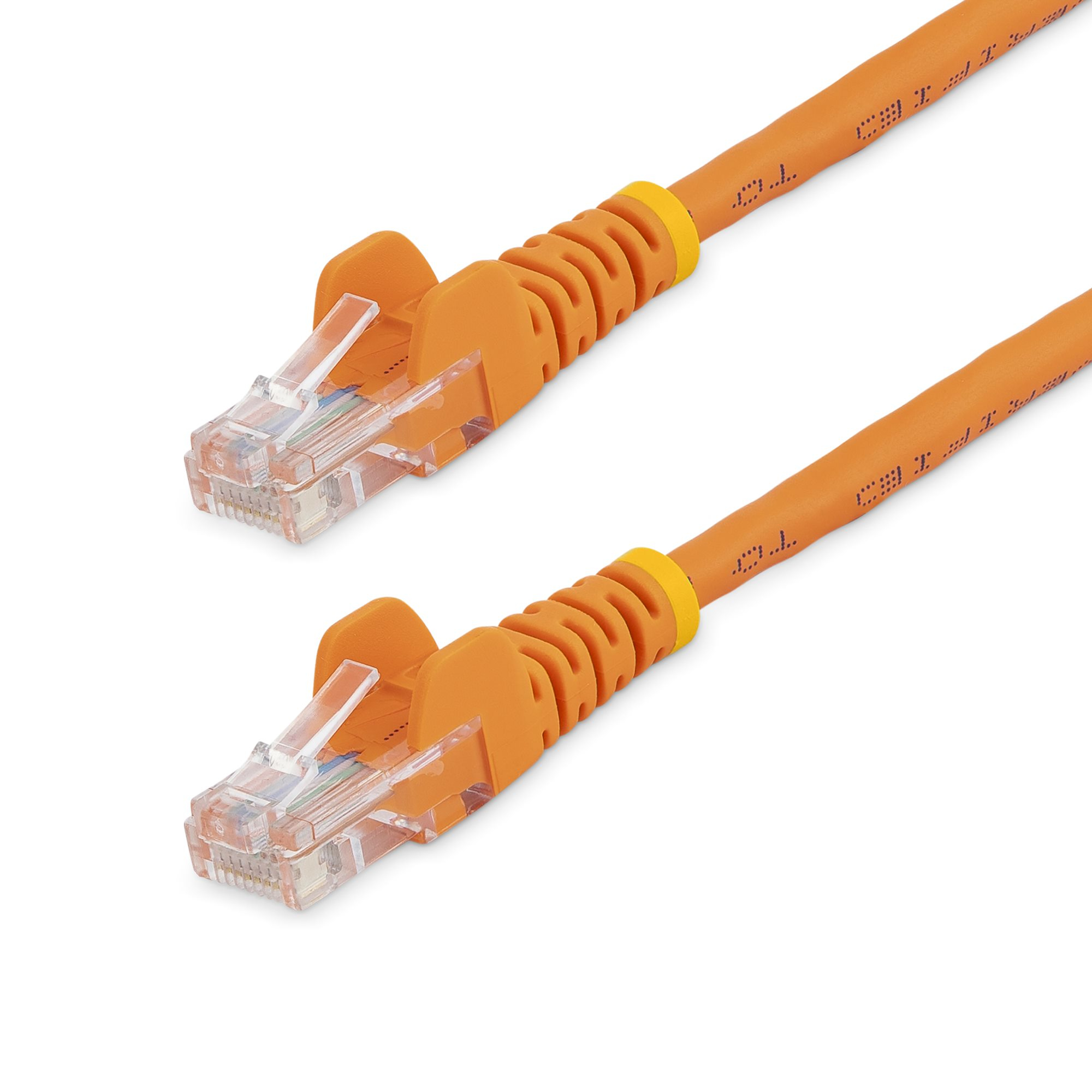 STARTECH.COM 5M ORANGE CAT5E ETHERNET PATCH CABLE - SNAGLESS, LTW STARTECH — view 2