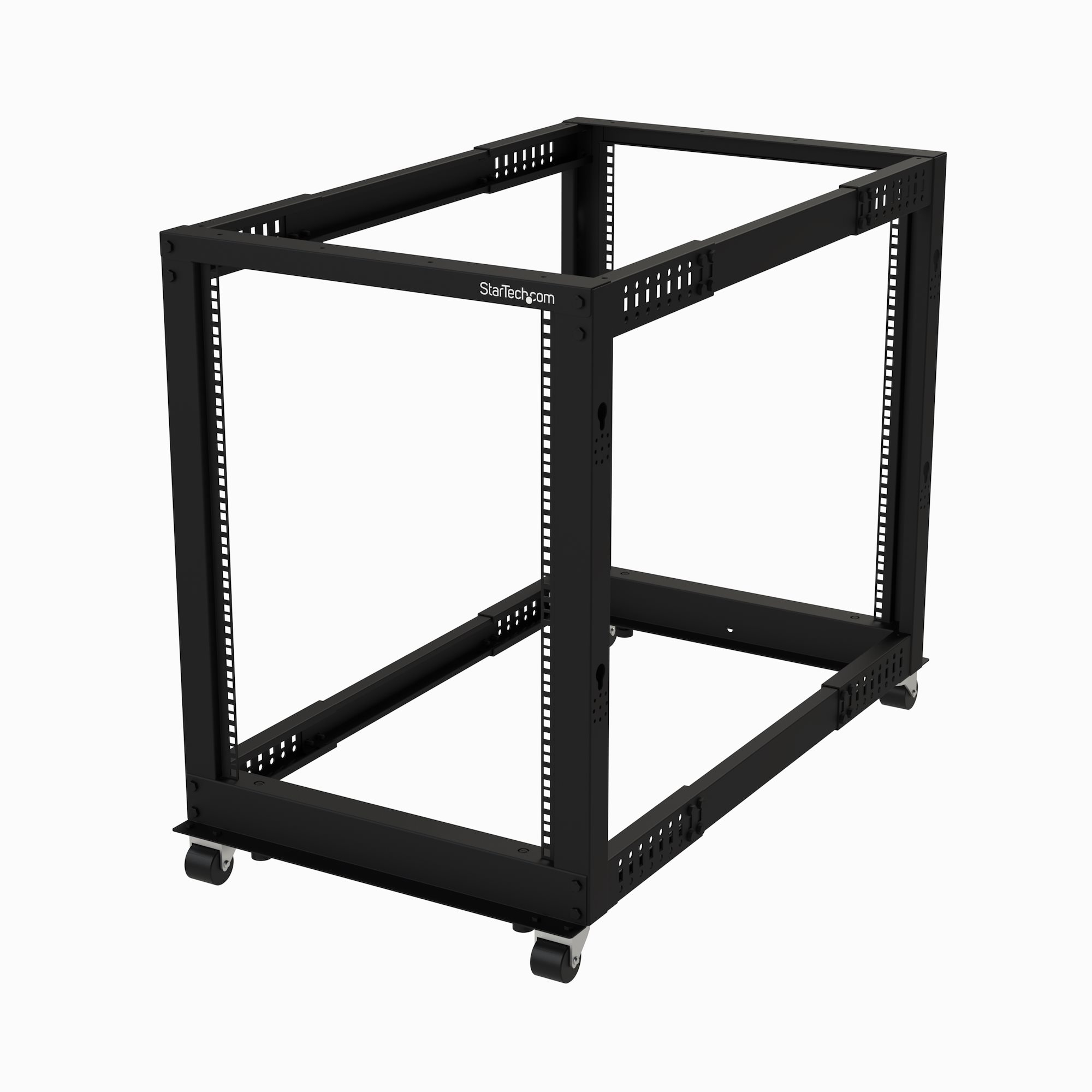 STARTECH.COM 15U OPEN FRAME RACK - 4 POST - 56.0-101.7CM ADJUSTABLE DEPTH, 2 YR STARTECH — view 2