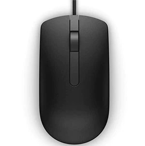 DELL USB OPTICAL MOUSE MS116 (BLACK) - RETAIL PACKAGING DELL — view 2