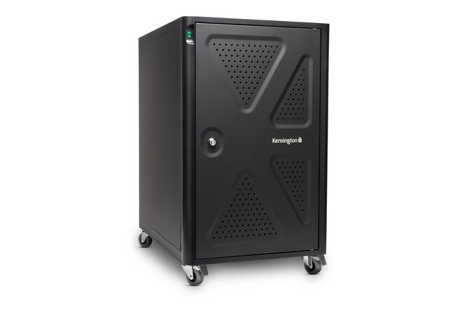 KENSINGTON AC12 CHARGING CABINET WITH WHEELS, CHROMEBOOK, SURFACE, MACBOOK, IPAD, UPTO 14" KENSINGTON — view 2