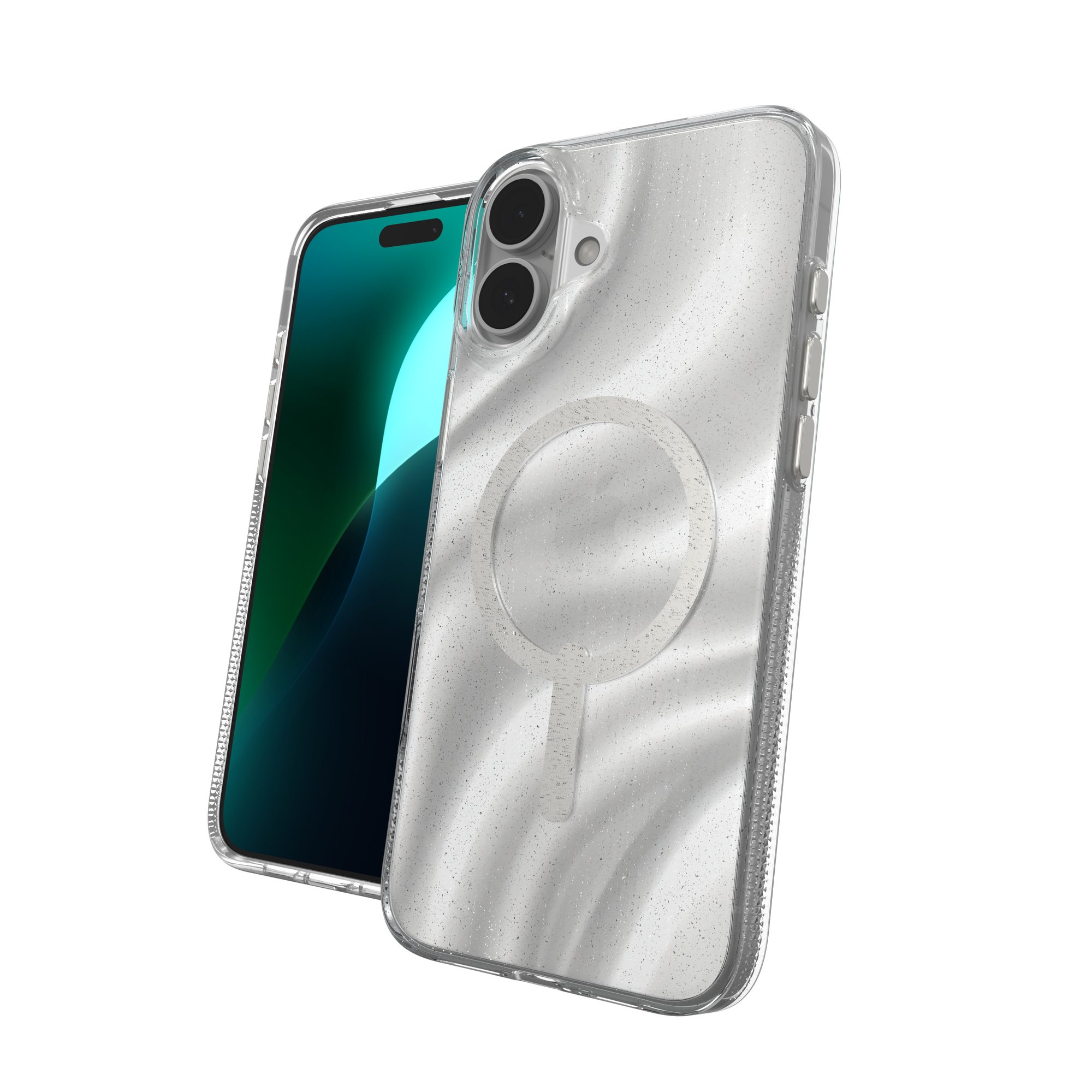 Zagg iPhone 16 Pro Milan Snap Case - Swirl Glitter ZAGG — view 2
